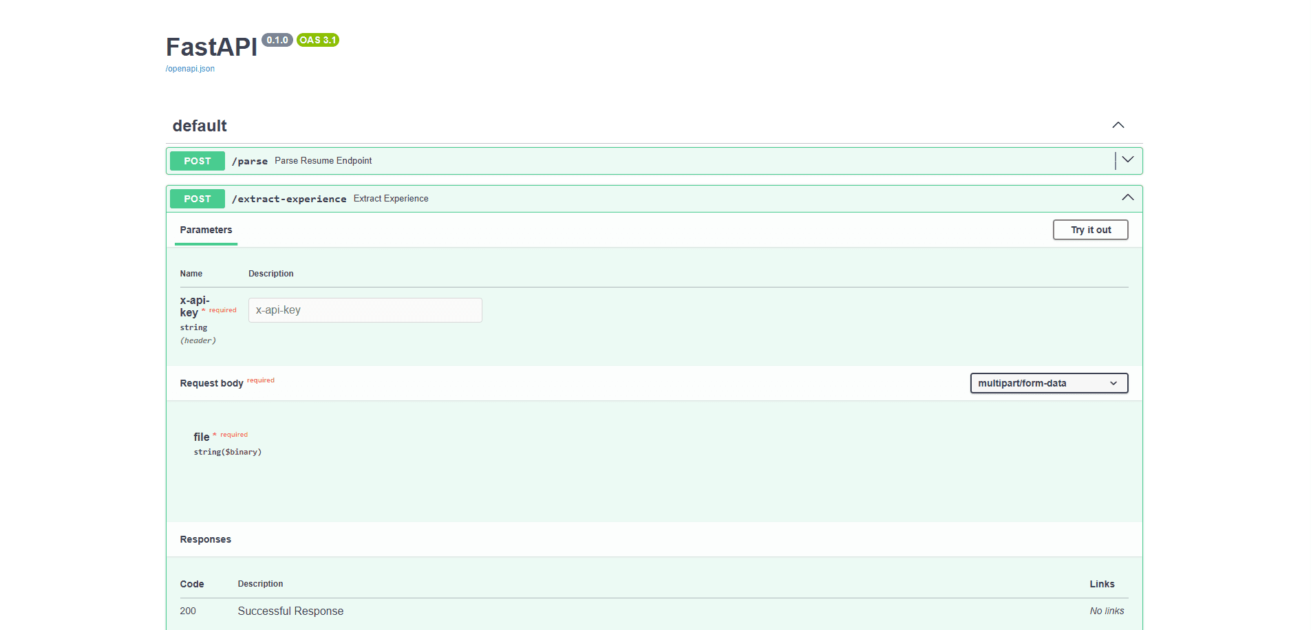AI Resume Parser - Image 1